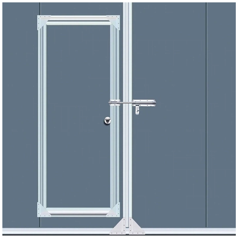 Thermal-Insulated Cold Room Safety Swing Door Porte battante de sécurité pour chambre froide à isolation thermique