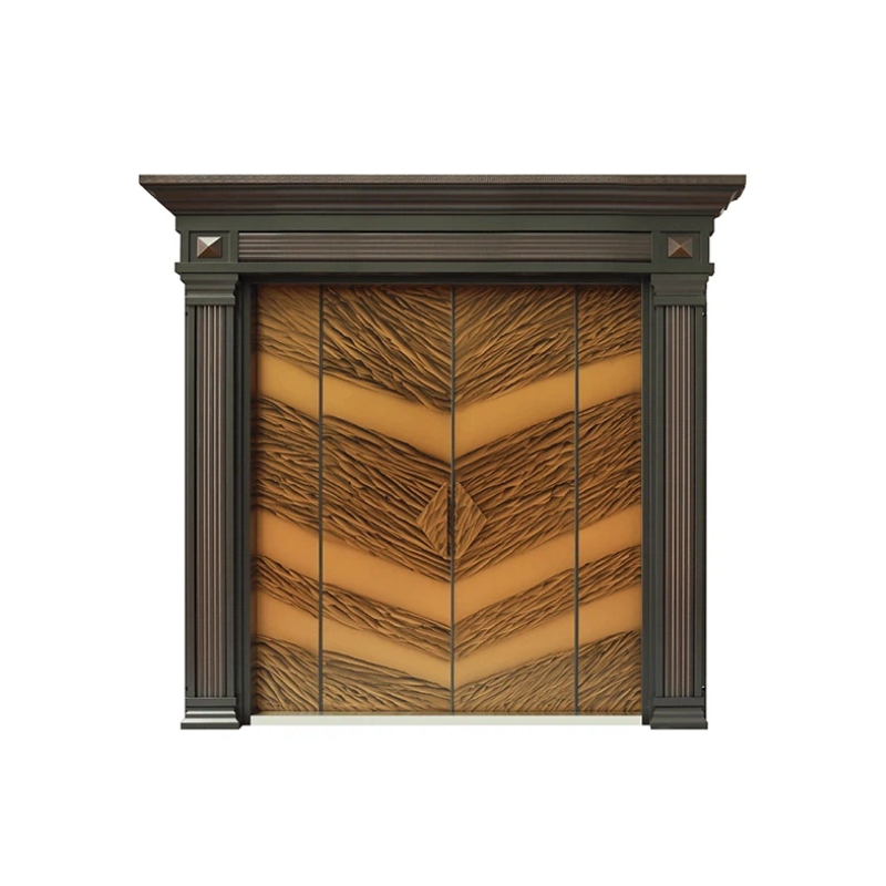 Retro Weather-Resistant Villa Exterior Door Porte extérieure de villa rétro résistante aux intempéries