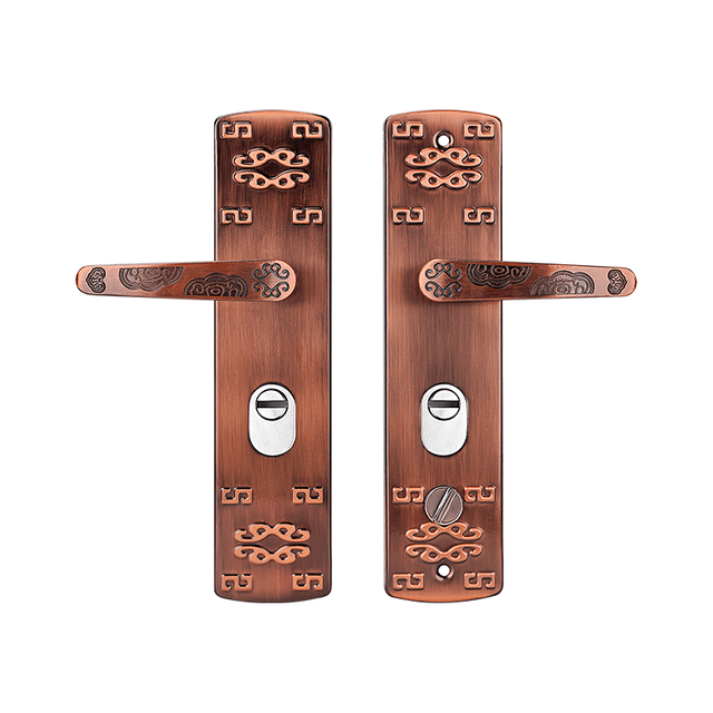 Poignée de porte mécanique antivol