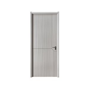 Porte intérieure en bois personnalisée de style luxueux